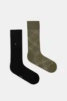 Ponožky Tommy Hilfiger 2-pack zelená barva, 701236310