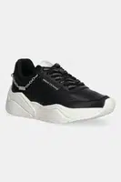 Kožené tenisky Armani Exchange dámské, černá barva, XW001617 AF17443 MC005