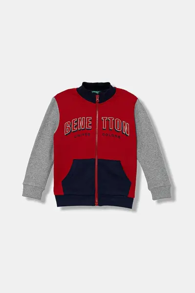 Dětská bavlněná mikina United Colors of Benetton