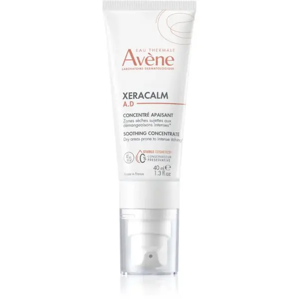 Avène XeraCalm A.D. Soothing Concentrate zklidňující péče proti podráždění a svědění pokožky 40 ml