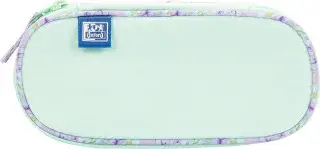 Oxford - Pouzdro Etue Oxford Flowers, zelené