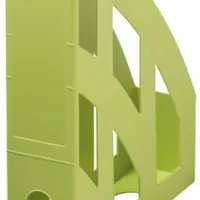 Herlitz - Stojan na spisy, zelený, neprůhledný