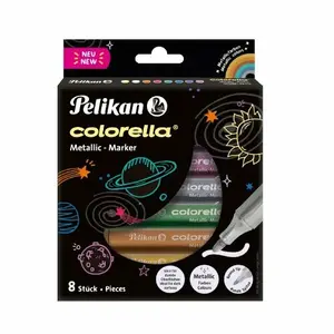 Pelikan - Fixy Colorella 8 ks metalické