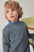 Dětský bavlněný svetr Mayoral modrá barva, 323