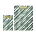 Psací podložka House Doctor HDClip 24 x 32 cm 2-pack zelená barva