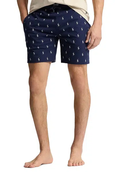 Bavlněné šortky Polo Ralph Lauren tmavomodrá barva, 714965505