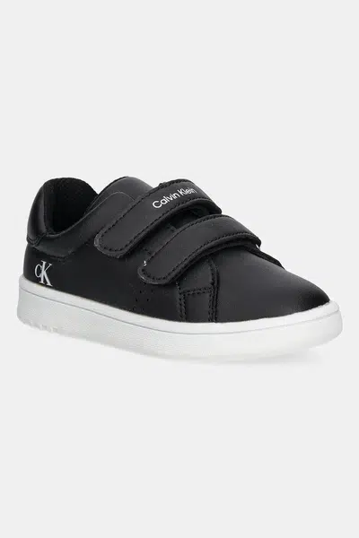 Dětské tenisky Calvin Klein Jeans černá barva, V1X9-83151