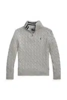 Bavlněný svetr Polo Ralph Lauren šedá barva, 323868894010
