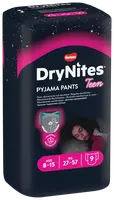 HUGGIES® Plenkové kalhotky Dry Nites pro děvčata s váhou 27–57 kg 9 ks