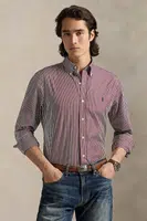 Košile Polo Ralph Lauren pánská, zelená barva, regular, s límečkem button-down, 710929346