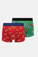 Bavlněné boxerky Medicine 2-pack pánské, více barev