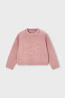 Dětský svetr Mayoral růžová barva, 4305