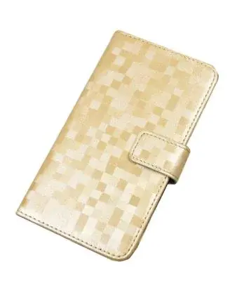 Pouzdro flip BOOK BRILLI velikost L (4,5"-5") Aligator champagne