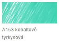 Štětečkový popisovač Faber-Castell – 153 kobaltově tyrkysový