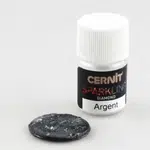 Efektový prášek Cernit 5g – Diamond Silver