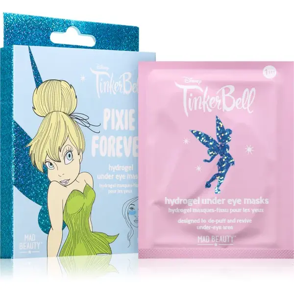 Mad Beauty Tinker Bell gelové polštářky na oční okolí 3 pár