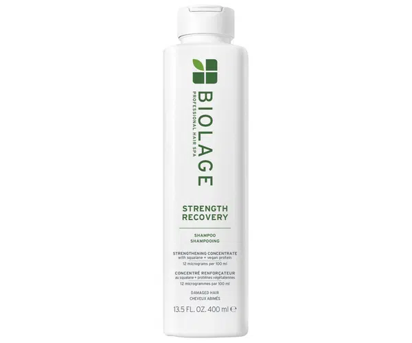 Posilující šampon pro poškozené vlasy Biolage Strength Recovery Shampoo - 400 ml + dárek zdarma