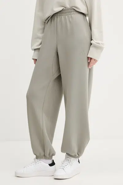 Tepláky adidas All SZN dámské, zelená barva, JW5074
