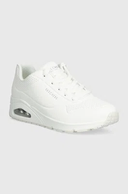 Sneakers boty Skechers UNO bílá barva
