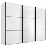 Moderano SKŘÍŇ S POSOUVACÍMI DVEŘMI, bílá, 249/222/68 cm