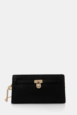 Kožená kabelka MICHAEL Michael Kors černá barva, 32F5GNXC0L