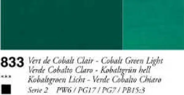 Sennelier oil stick 38ml – 833 Cobalt Green Light