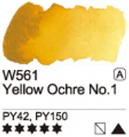 Akvarelová barva Mijello 15ml – 561 Yellow Ochre No. 1 Transparent