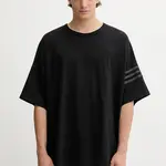 Bavlněné tričko adidas Originals Neu C Tee pánské, černá barva, HZ3700