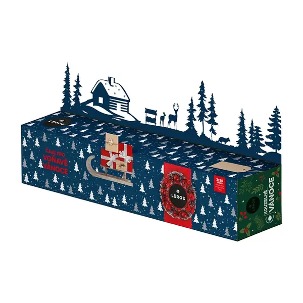 LEROS Čaje pro voňavé Vánoce 3 x 20 sáčků