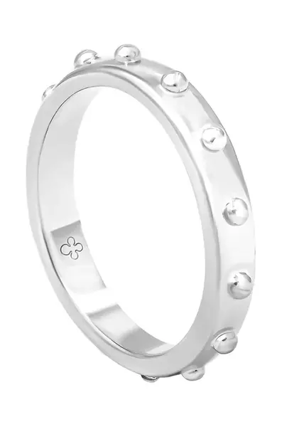 Postriebrený prsteň Lilou Colors