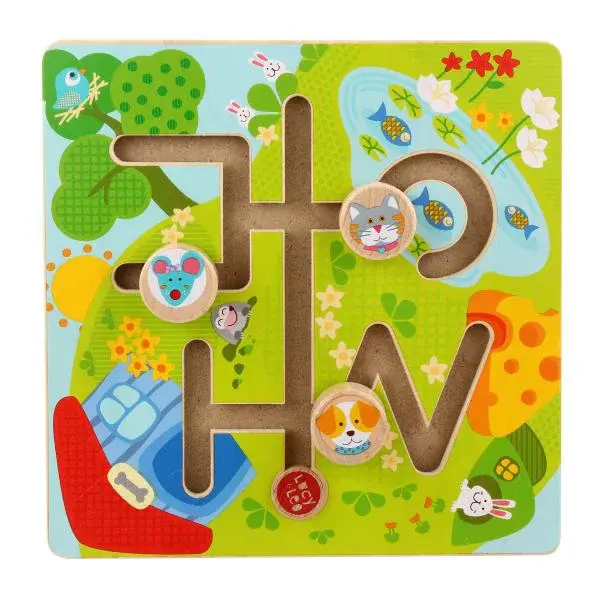 Lucy & Leo 194 Slunnečné údolie - drevený motorický labyrint