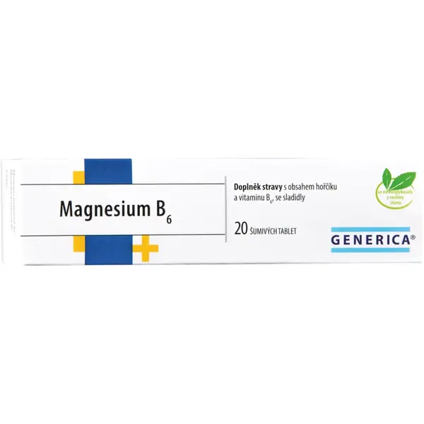 Magnesium B6 Eff.tbl.20 Generica