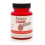 Železo chelát + kyselina listová + vitamin B9 a vitamin C 60 kapsul Galmed