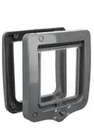 Dvířka kočka plast 4P šedá Deluxe Trixie