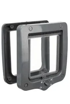 Dvířka kočka plast 4P šedá Deluxe Trixie