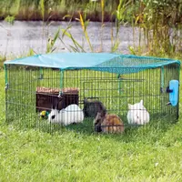 Ohradka Trixie pre malé zvieratá so sieťkou 58x38cm (6 dielov)