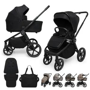 MUUVO Kočárek kombinovaný Five 2v1 Classic Black