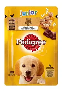 Pedigree kapsa junior kuřecí s rýží v želé 100g