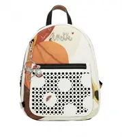 Anekke batoh Lunares Ares, hnědo-bílý