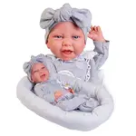 Antonio Juan 33228 CARLA - realistická bábika bábätko s mäkkým látkovým telom - 42 cm