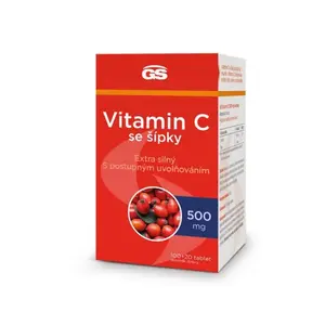 GS Vitamin C 500 se šípky 100+20 tablet