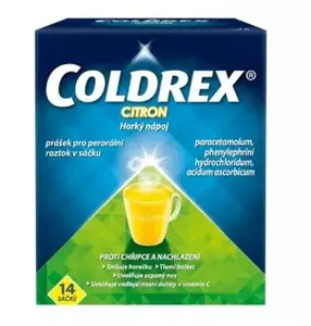 Coldrex Horký nápoj Citron 14 sáčků