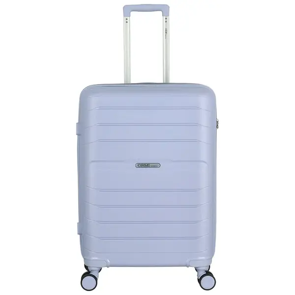 Cestovní plastový kufr Lamar velikost M, světle fialový