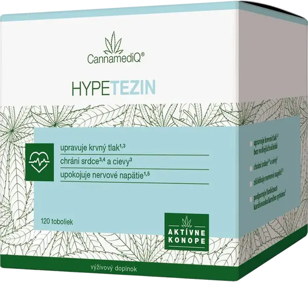 CANNAMEDIQ Hypetezin 120 kapslí