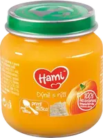 HAMI zeleninový príkrm Tekvica s ryžou prvá lyžička 125 g