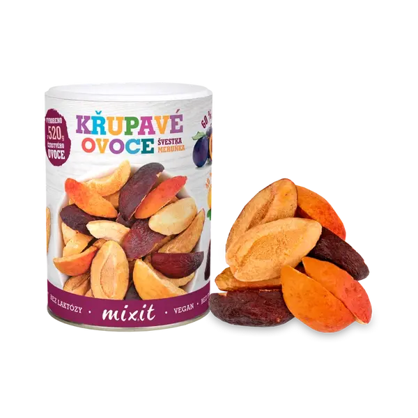 MIXIT Švestka Marhuľa Chrumkavý ovocie 65 g