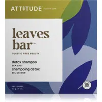 Attitude Leaves Bar Sea Salt tuhý šampón s detoxikačným účinkom 113 g
