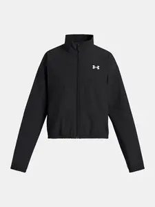 Girl's jacket Under Armour UA Rival Woven Jacket-BLK - Girls