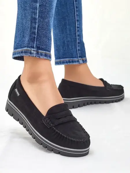 Resti Women's eco-suede moccasins Bellisse