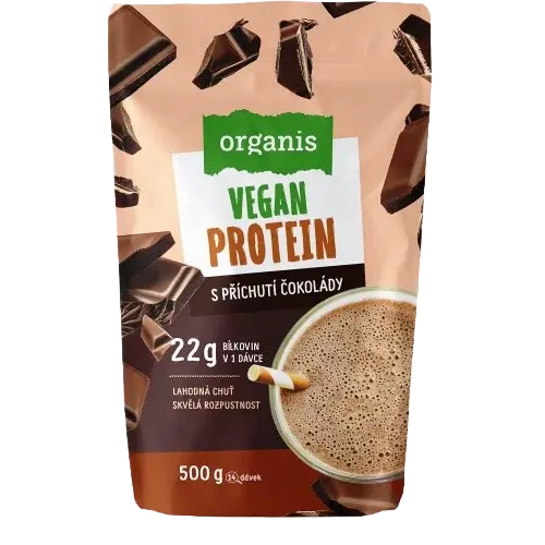 ORGANIS VEGAN proteín čokoláda 490 g